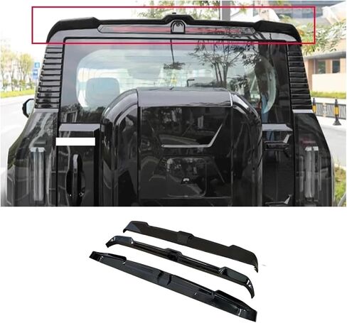 متوافق مع chery jetour traveler t2 2023-2024 سقف خلفي الجذع غطاء السيارة المفسد أجنحة التيل التيل ABS ABS TUNING ABS OFTION in Saudi Arabia