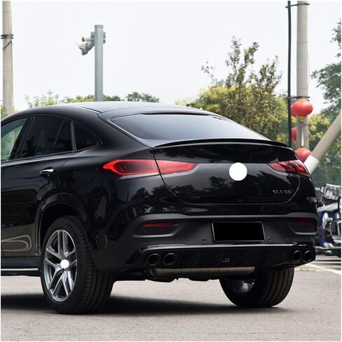 متوافق مع Benz Gle Coupe C167 GLE350 GLE400 GLE450 GLE53 AMG 2020 إلى أعلى إكسسوارات تلقائي ذيل المفسد الخلفي (مظهر الكربون) in Saudi Arabia