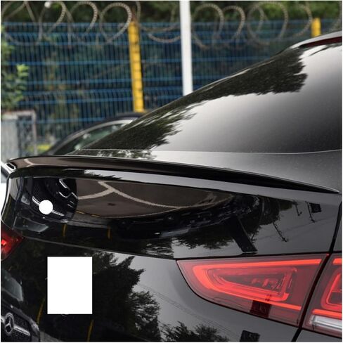 متوافق مع Benz Gle Coupe C167 GLE350 GLE400 GLE450 GLE53 AMG 2020 إلى أعلى إكسسوارات تلقائي ذيل المفسد الخلفي (مظهر الكربون) in Saudi Arabia