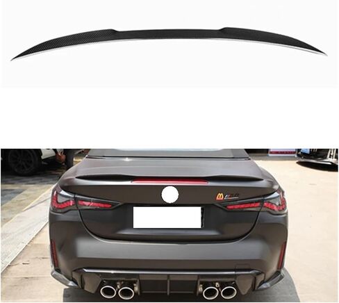 Compatible For BMW G23 G83 M4 Convertible 2021 2022 Bootspoiler M Style Dry Carbon Fiber Rear Trunk Spoiler in Saudi Arabia