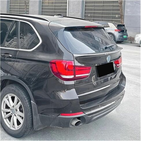 متوافق مع BMW X5 F15 2014-2018 الخلفية أعلى سقف الجذع المفسدين جناح الرياح الغطاء المفسد رفرفات الشفاه مجموعات التيل تفتيش الأجزاء التلقائية (لمعان أسود) in Kuwait