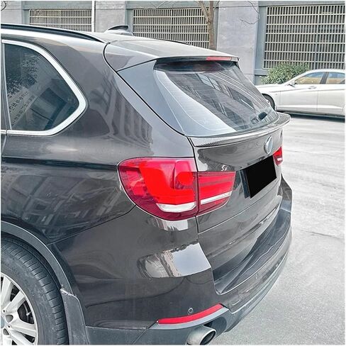 متوافق مع BMW X5 F15 2014-2018 الخلفية أعلى سقف الجذع المفسدين جناح الرياح الغطاء المفسد رفرفات الشفاه مجموعات التيل تفتيش الأجزاء التلقائية (لمعان أسود) in Kuwait