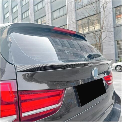 متوافق مع BMW X5 F15 2014-2018 الخلفية أعلى سقف الجذع المفسدين جناح الرياح الغطاء المفسد رفرفات الشفاه مجموعات التيل تفتيش الأجزاء التلقائية (لمعان أسود) in Kuwait