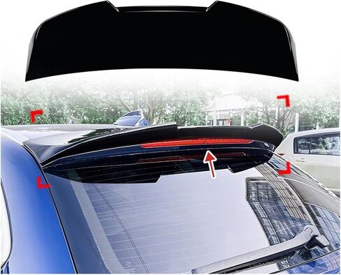 Compatible For BMW 5 Series F11 2011-2017 Touring Edition Rear Top Tail Wing Spoiler Glossy Black Modification Car Body Kit ﻿(Carbon Black) in Saudi Arabia