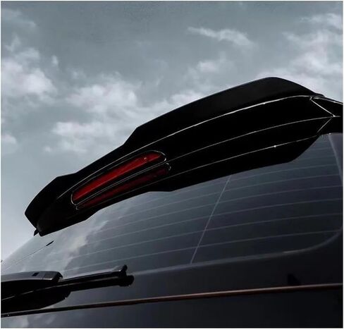 Gloss Black Maxton Style Rear Roof Spoiler Wing Compatible For Volkswagen Golf 6 7 7.5 GTI GTD R 2009-2020(MK6 Carbon Style) in Saudi Arabia