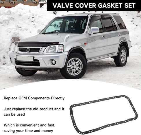 حشية عموم زيت المحرك - متوافق مع Honda CR -V EX ، LX ، SE 2.0L L4 - GAS 2000 2001 - استبدال الجزء 11251 -P30-004 in Kuwait