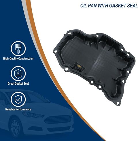 Oil Pan with Gasket Seal for Nissan Rogue 1.5L 2021 2022 2023 2024, Compatible with Nissan Rogue, OE: 11110-6RC1B, 111106RC1B in Saudi Arabia