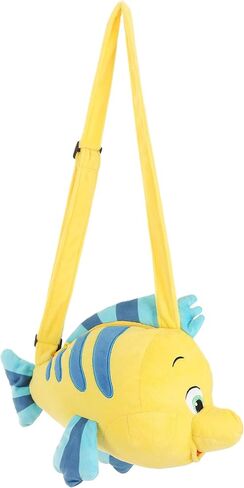 Disney The Little Mermaid Flounder Costume Companion Pouch Bag Accessory for Kids, Cosplay, Halloween, & Beach Party in Kuwait