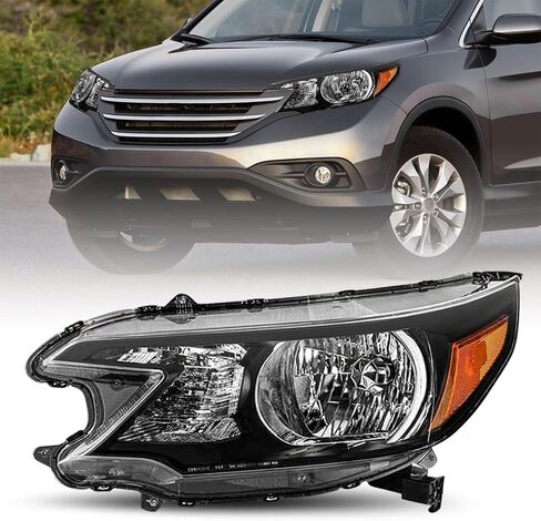 JSBOYAT Headlight Assembly Replacement for 2012 2013 2014 Honda CR-V OE Style Headlamp Halogen Head Light Lamp Front Light, Left Driver & Right Passenger Side in Saudi Arabia