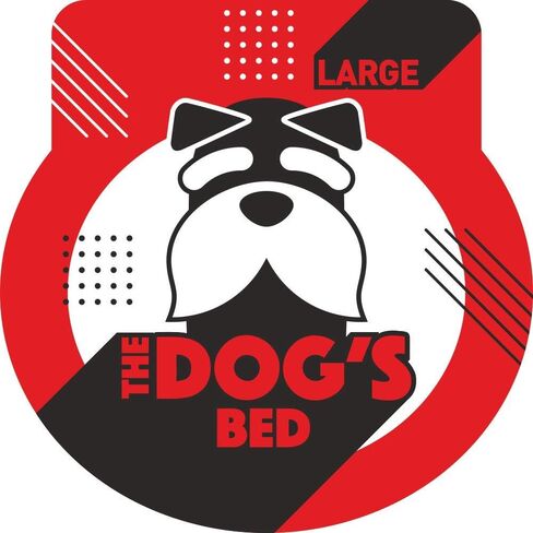 سرير الكلب ذو رغوة الذاكرة لتقويم العظام ومضاد للماء على شكل زاوية من The Dog's Bed، متوسط ​​الحجم، قطيفة باللون الرمادي، يخفف من آلام التهاب المفاصل وخلل التنسج الوركي، غطاء من القماش المخملي العلاجي والداعم وقابل للغسل in Kuwait