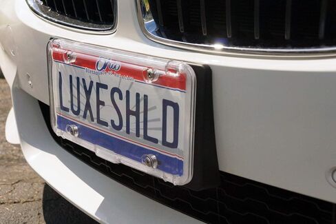Premium Clear License Plate Cover incl Stainless Steel Screws | Durable and Weatherproof Clear License Plate Protector | One-of-a-Kind Design | Proudly Made in The USA in Kuwait