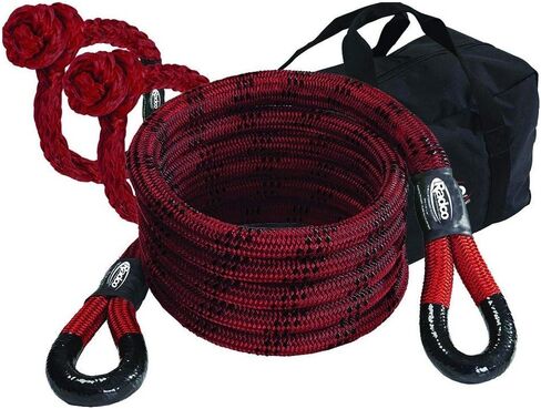 Radco 7/8" x 30’ Kinetic Recovery & Tow Rope (29,000 lbs) w/Soft Shackles (35,000 lbs) in Saudi Arabia