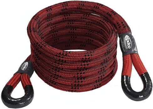 Radco 7/8" x 30’ Kinetic Recovery & Tow Rope (29,000 lbs) w/Soft Shackles (35,000 lbs) in Saudi Arabia