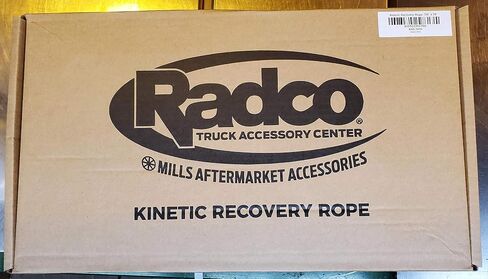 Radco 7/8" x 30’ Kinetic Recovery & Tow Rope (29,000 lbs) w/Soft Shackles (35,000 lbs) in Saudi Arabia