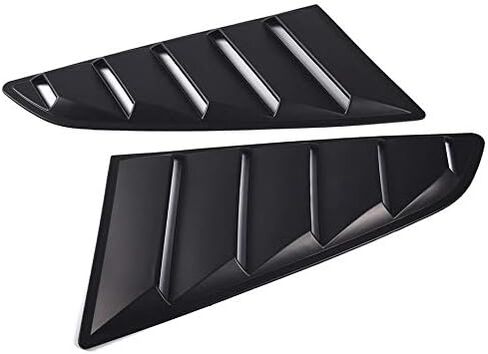1/4 Quarter Side Window Scoop Cover Cover Vate متوافق مع 15-18 Ford Mustang GT V6 in Kuwait
