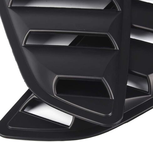 1/4 Quarter Side Window Scoop Cover Cover Vate متوافق مع 15-18 Ford Mustang GT V6 in Kuwait