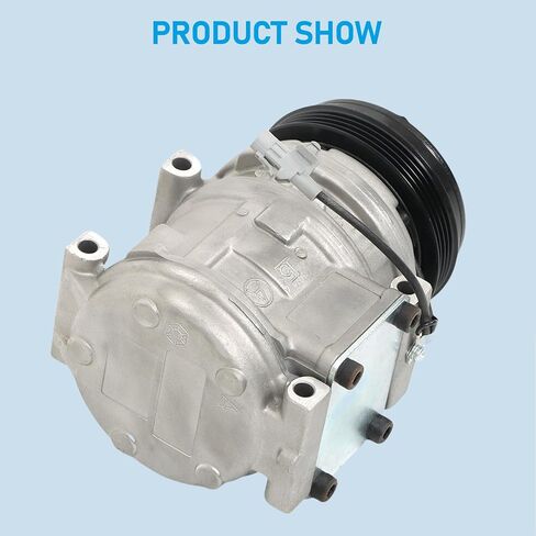 A/C Compressor with Clutch Replacement for Toyota T100 2.7L 1994-1998 Tacoma 1995-2004 2.4L 2.7L 1521040 638810 in Saudi Arabia