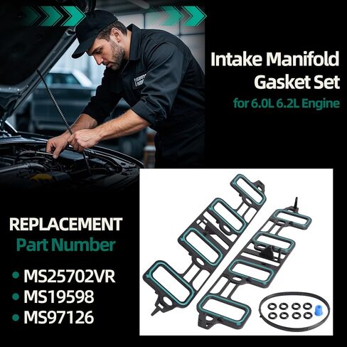 6.0L 6.2L من طوقا الطوق المنوع من أجل GMC Yukon/Savana/Sierra ، لـ Chevy Avalanche/Express/Silverado/Suburban/Tahoe ، لـ Cadillac Escalade ESV Ext ، لـ Hummer H2 ، OE MS25702VR MS97126 MS19598 in Saudi Arabia