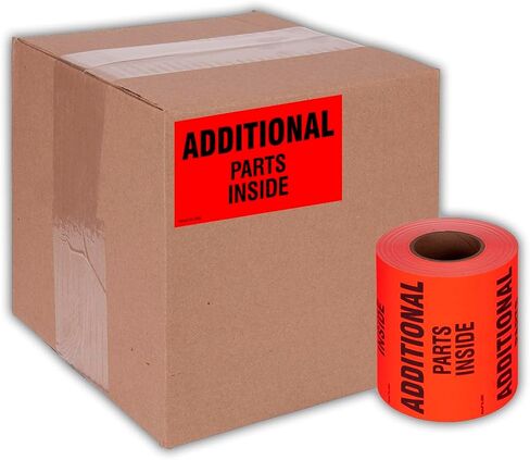 Kenco 3" X 5" Additional Parts Inside Shipping Label Stickers for Shipping and Packing - 500 Adhesive Labels Per Roll in Saudi Arabia