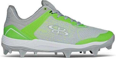 Boombah Viper Pureknit Men's Molded Cleat - Smoke - Multiple Color Options - Multiple Sizes in Saudi Arabia