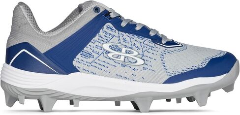 Boombah Viper Pureknit Men's Molded Cleat - Smoke - Multiple Color Options - Multiple Sizes in Saudi Arabia