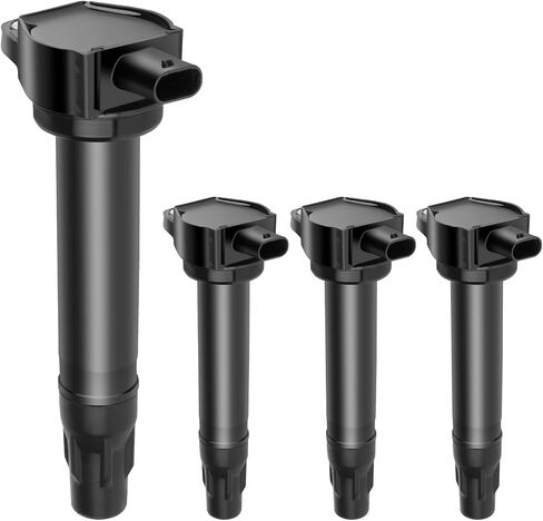 SCITOO Ignition Coil Coils Pack fits for Jeep Patriot 2.4L 2007-2014 for Jeep Patriot 2.0L 2007-2014 for Jeep Compass 2.4L 2007-2014 for Chrysler 200 2.4L 2011-2014 UF557 C1587 CUF557 set of 4 in Saudi Arabia