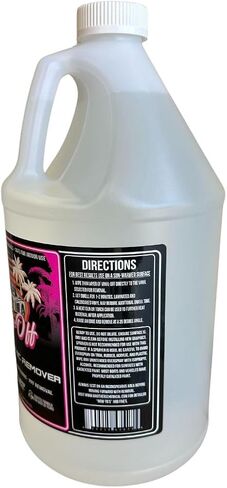 Brothers Chemical Vinyl-Off Graphic Remover | Professional Grade | SPEEDS Removal of Failed Vinyl Graphics (128oz) in Saudi Arabia