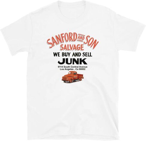 Sanford & Son Salvage Sign Short-Sleeve Unisex T-Shirt in Saudi Arabia