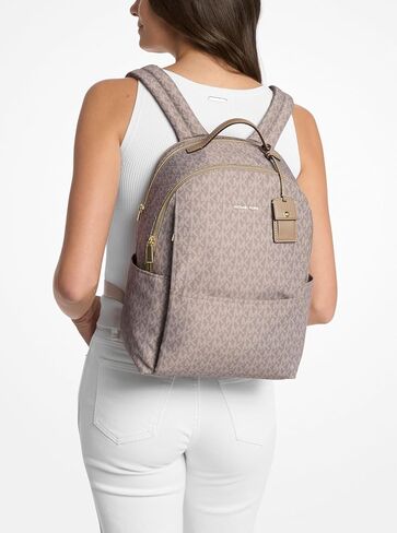 Michael Kors Sable Large Backpack, Gold-Tone Hardware/Signature/Mulberry in Saudi Arabia