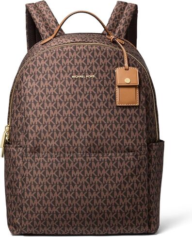 Michael Kors Sable Large Backpack, Gold-Tone Hardware/Signature/Mulberry in Saudi Arabia