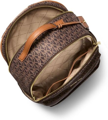 Michael Kors Sable Large Backpack, Gold-Tone Hardware/Signature/Mulberry in Saudi Arabia