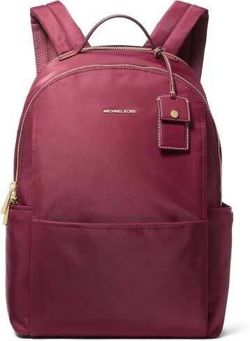 Michael Kors Sable Large Backpack, Gold-Tone Hardware/Signature/Mulberry in Saudi Arabia