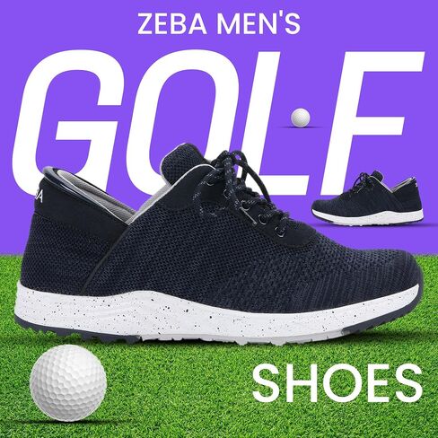 Zeba Men's Hands Free-On Golf Shoes in Kuwait