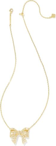 Kendra Scott Krista Bow Necklace Short Prendant ، مجوهرات الأزياء للنساء in Kuwait