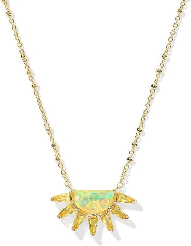 Kendra Scott Samantha Sun Short Pendant Necklace ، مجوهرات الأزياء للنساء in Saudi Arabia