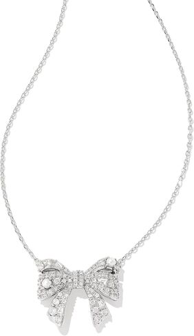 Kendra Scott Krista Bow Short Pendant Necklace, Fashion Jewelry for Women in Saudi Arabia
