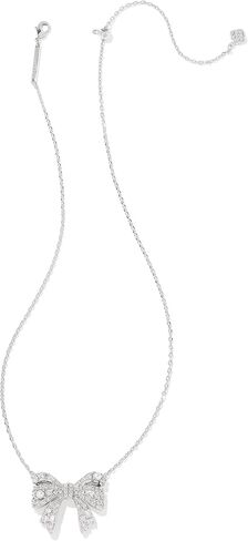 Kendra Scott Krista Bow Short Pendant Necklace, Fashion Jewelry for Women in Saudi Arabia