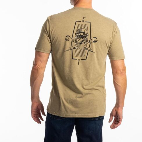 KLIM Men's Petrol Tri-Blend Short Sleeve T-Shirt in Saudi Arabia