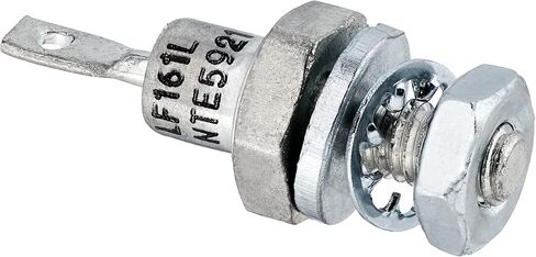 NTE Electronics NTE5921 Silicon Power Rectifier Diode, DO-4, Anode Case, 20 Amp Current Rating, 400V in Saudi Arabia
