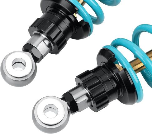 Universal 320mm Motorcycle Air Shock Absorbers Rear Suspension Compatible with Gokart Honda ATV CB Yamaha 12.5 Inch 2PCS (Blue) in Saudi Arabia