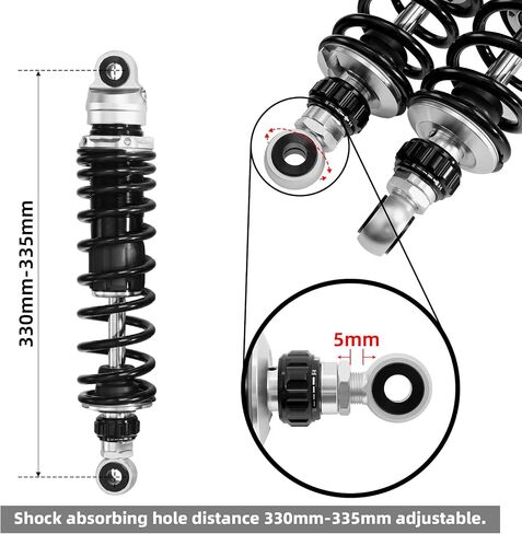 TCT-MOTORPARTS Motorcycle Remote Reservoir Shocks Bracket Mount Clamps Fit for Harley Touring Road King Street Glide Electra Glide 2014-2023 in Kuwait