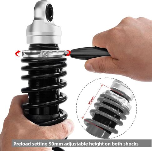 TCT-MOTORPARTS Motorcycle Remote Reservoir Shocks Bracket Mount Clamps Fit for Harley Touring Road King Street Glide Electra Glide 2014-2023 in Kuwait