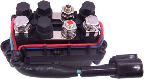قارب محرك 6AW-81950-00 ترحيل Assy للمحرك الخارجي Yamaha 200hp 225hp 250hp 300hp 350hp ، جهات الاتصال الفضية in Saudi Arabia