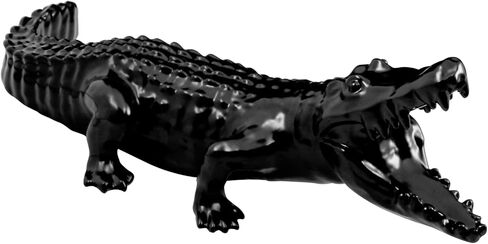 GG Grand General 48197 Matte Black Alligator Hood Ornament in Saudi Arabia