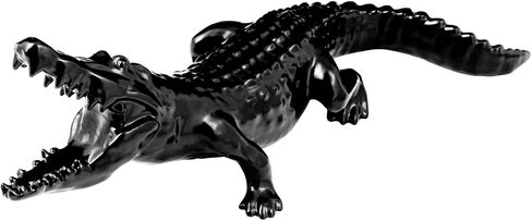 GG Grand General 48197 Matte Black Alligator Hood Ornament in Saudi Arabia