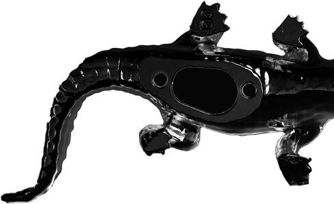 GG Grand General 48197 Matte Black Alligator Hood Ornament in Saudi Arabia