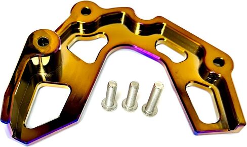 Staggs Racing KLX 110 Front Lower Sprocket Guard, Blue Jet Fuel for KLX110 all years in Saudi Arabia