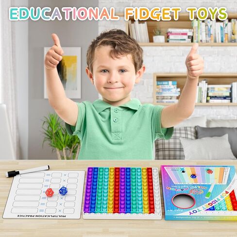 Multiplication Flash Cards + Multiplication Chart - Math Manipulatives Multiplication Fact Cards - Mutiplication Game Flashcards - Times Table Multiplication Flash Cards 3rd Grade, 4th, 5th, 6th Grade in Saudi Arabia
