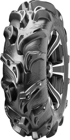 Full set of ITP Mega Mayhem (6ply) 27x9-12 and 27x11-12 ATV Tires (4) by Powersports Bundle in Kuwait