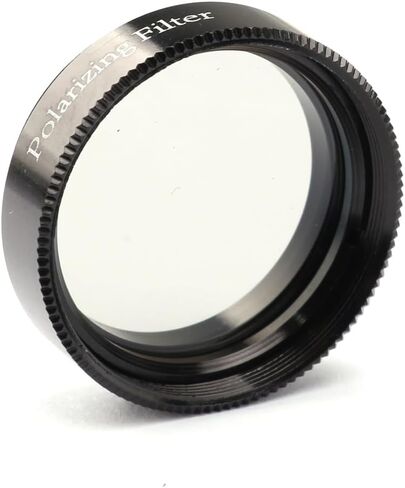 Adjustable Dual Polarizing Filter - 1.25" Telescope Eyepiece, Barlow Lens & Diagonal Mirror Compatible - Durable Aluminum Frame with Anti-Corrosion in Kuwait